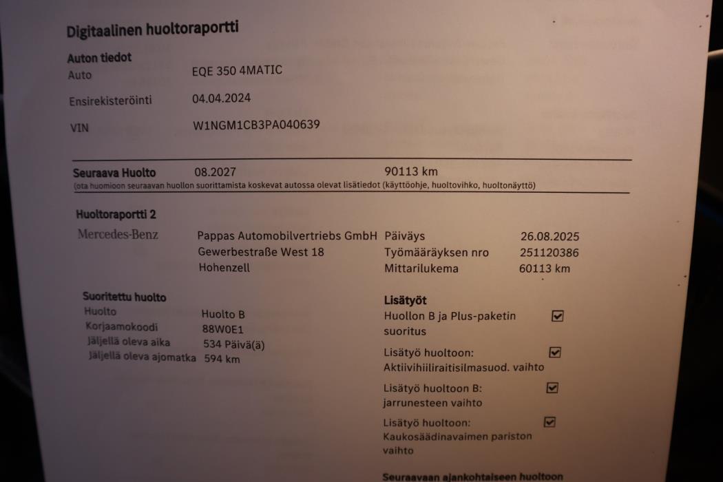 MERCEDES-BENZ EQE SUV 2024