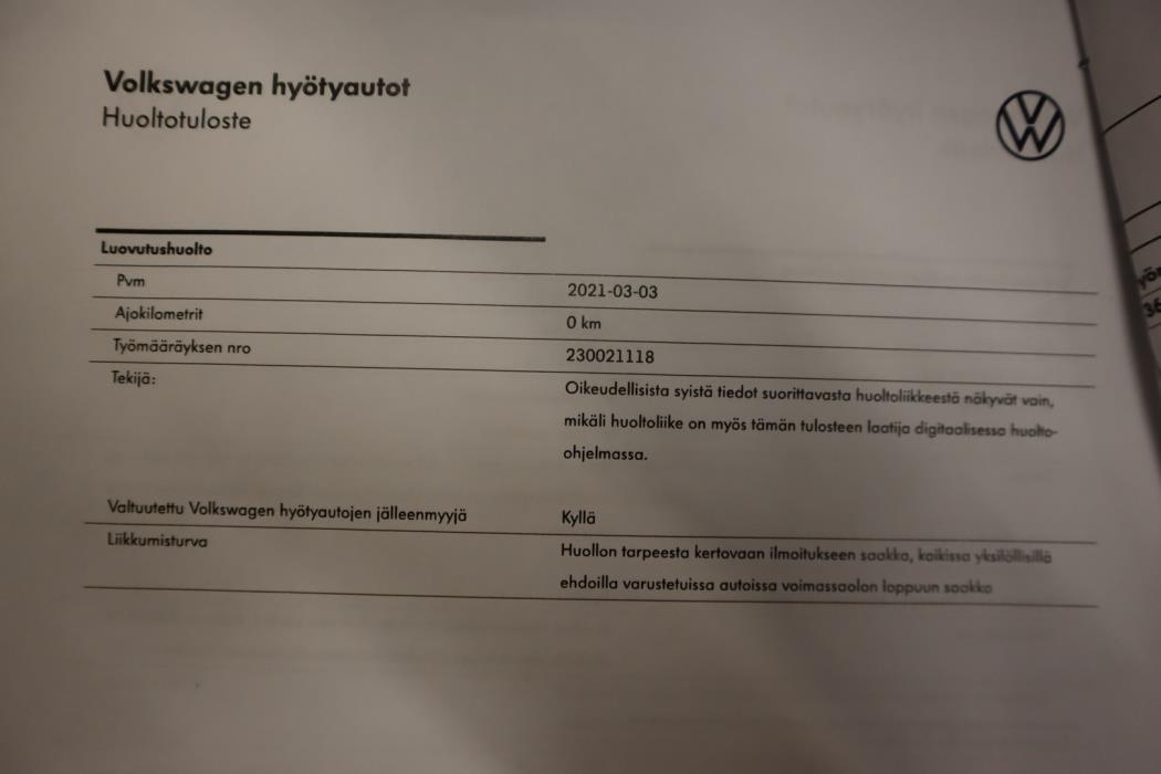 VOLKSWAGEN Crafter 2021