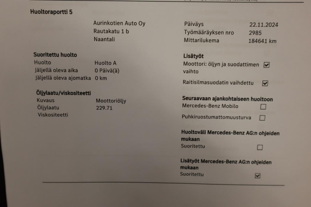 MERCEDES-BENZ Vito 2021
