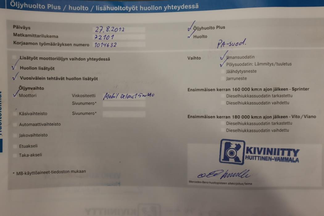 MERCEDES-BENZ Vito 2009