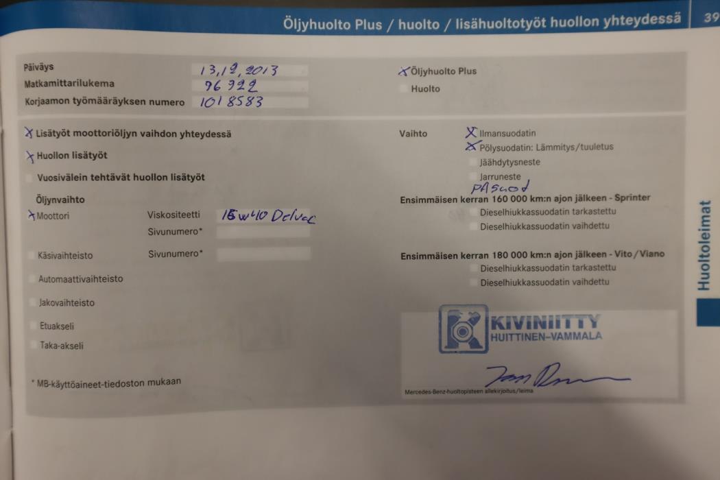 MERCEDES-BENZ Vito 2009