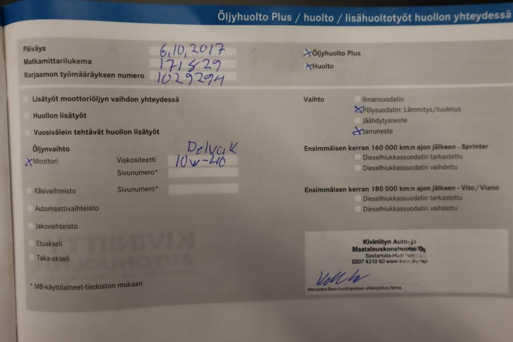 MERCEDES-BENZ Vito 2009