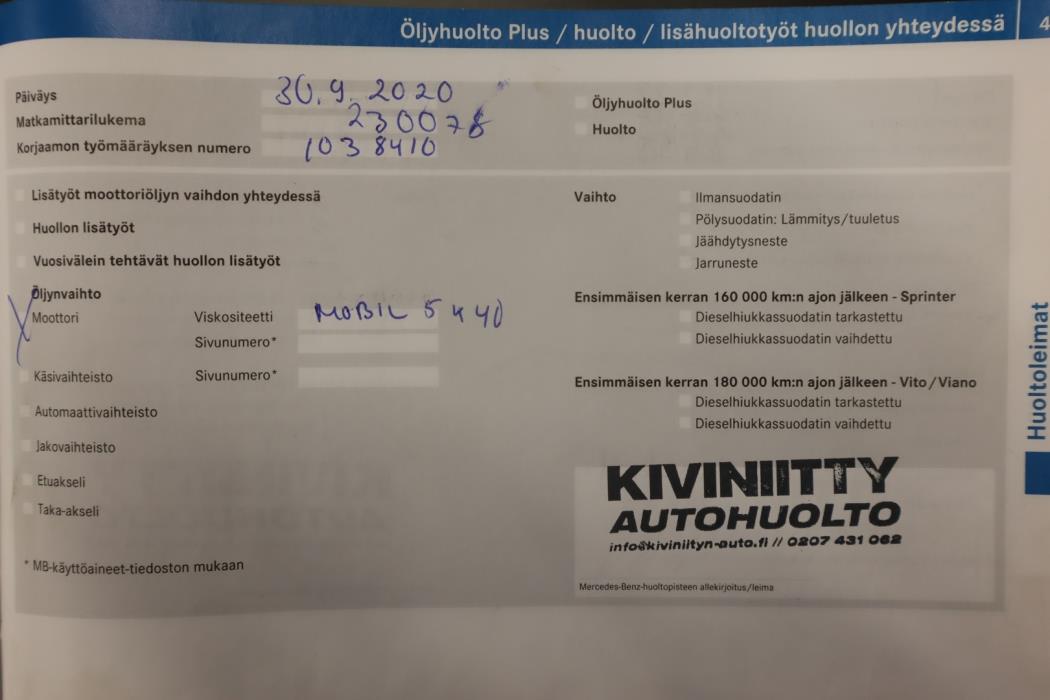 MERCEDES-BENZ Vito 2009