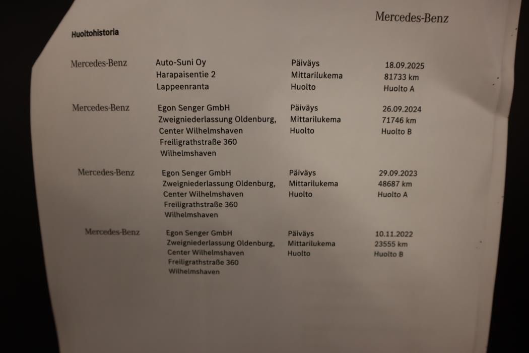 MERCEDES-BENZ E 2022