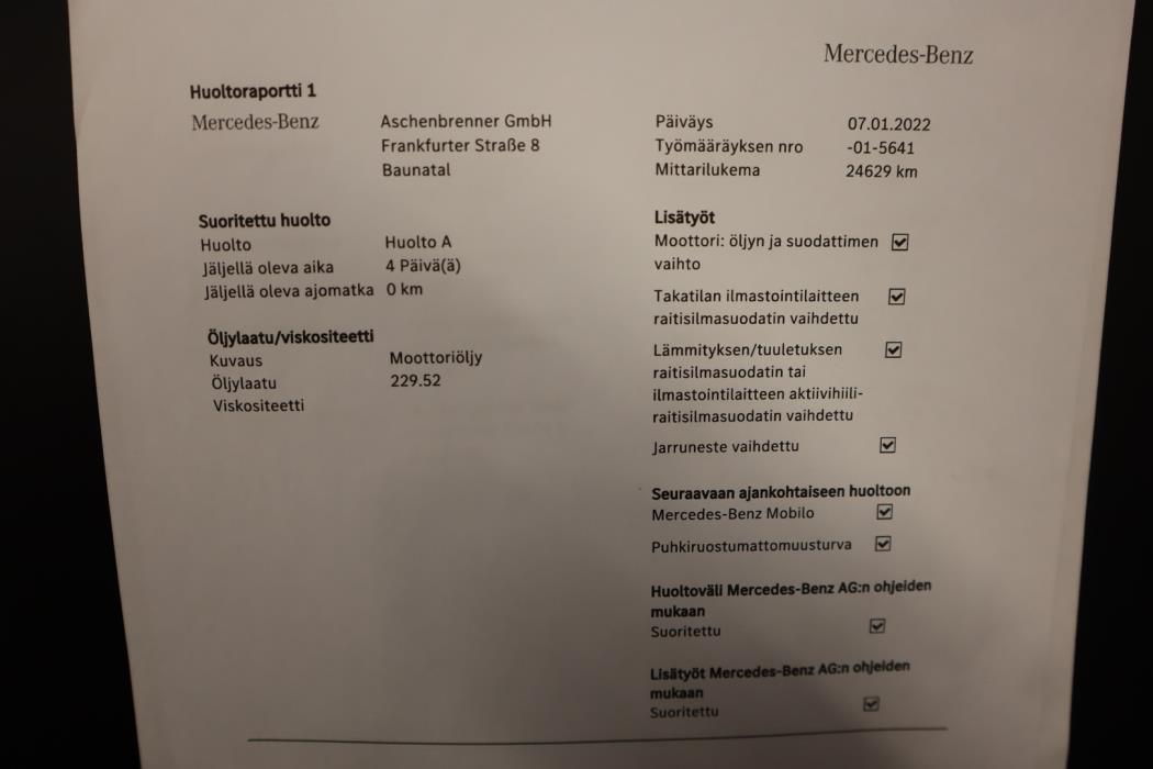 MERCEDES-BENZ V 2020