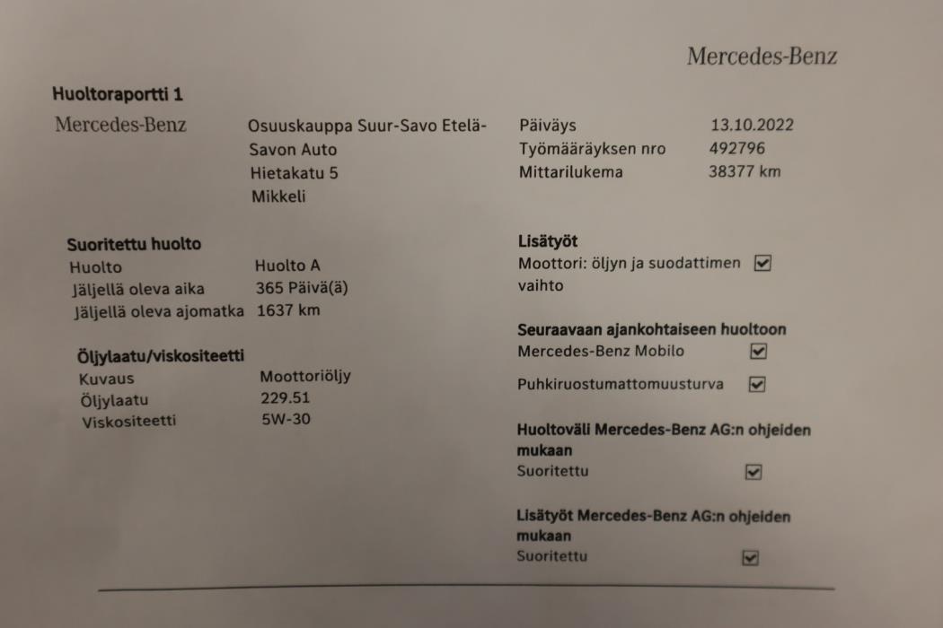 MERCEDES-BENZ Vito 2021