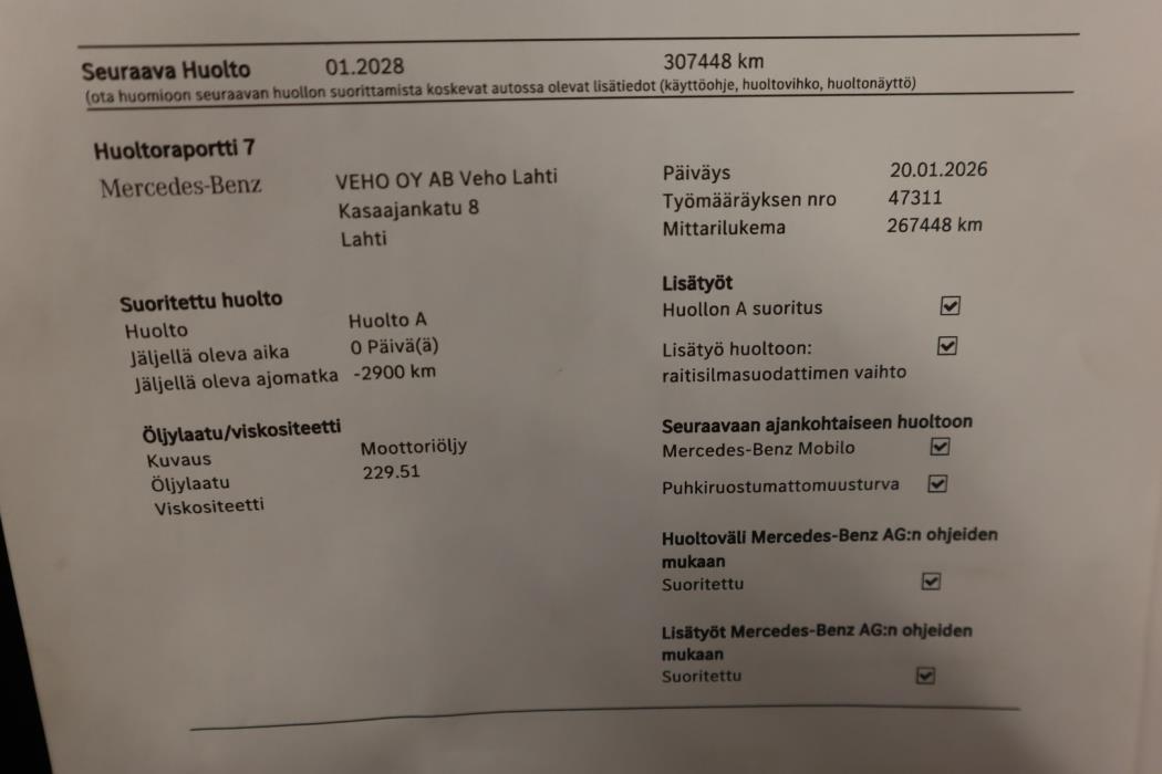 MERCEDES-BENZ Vito 2021