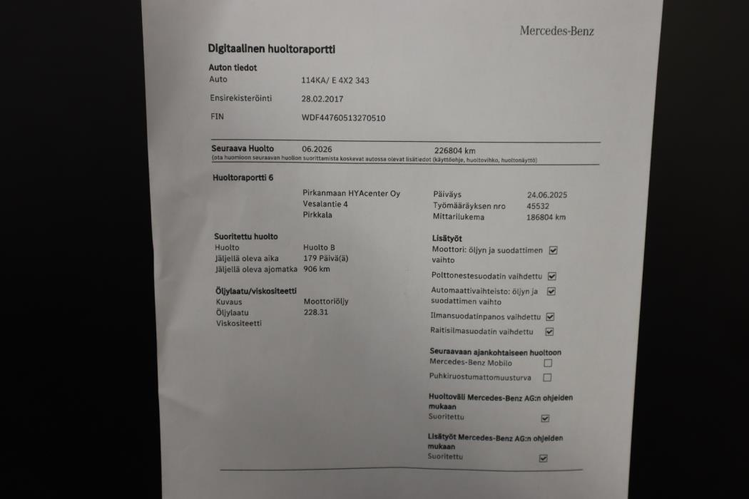 MERCEDES-BENZ Vito 2017