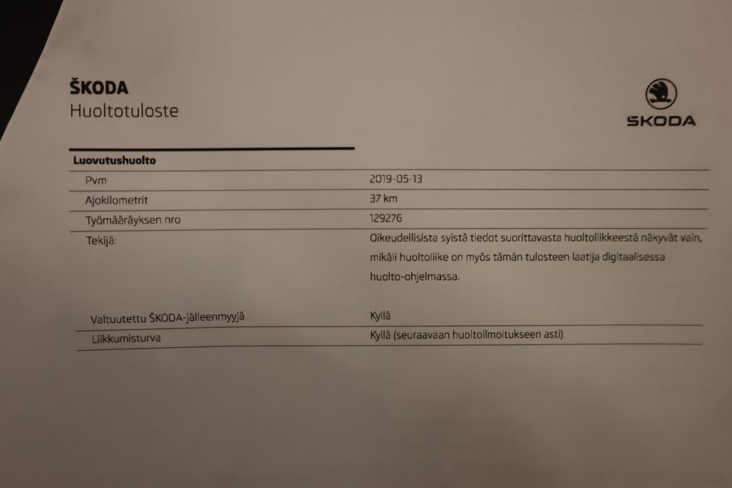 SKODA Octavia 2019