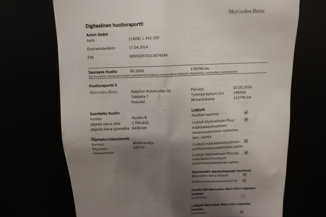 MERCEDES-BENZ Vito 2014