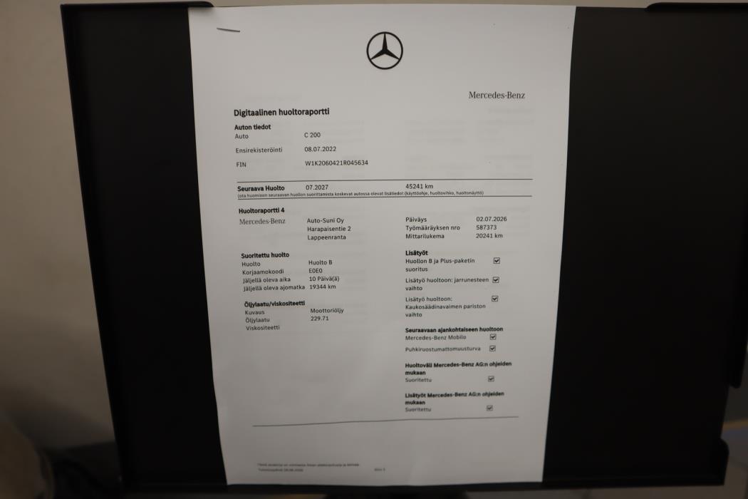 MERCEDES-BENZ C 2022