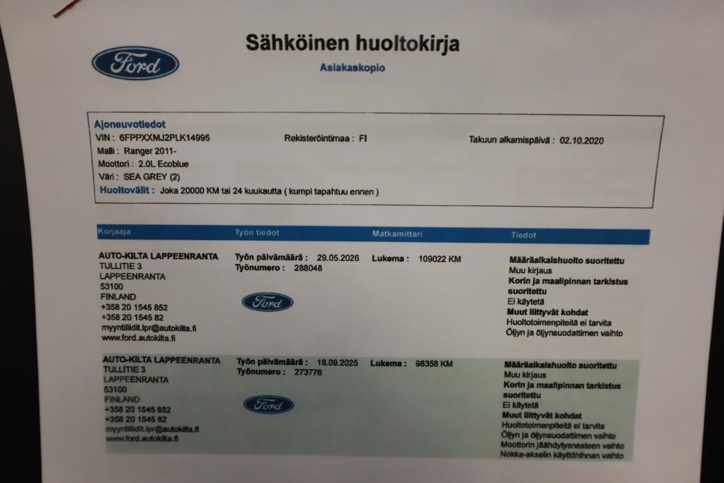 FORD Ranger 2020
