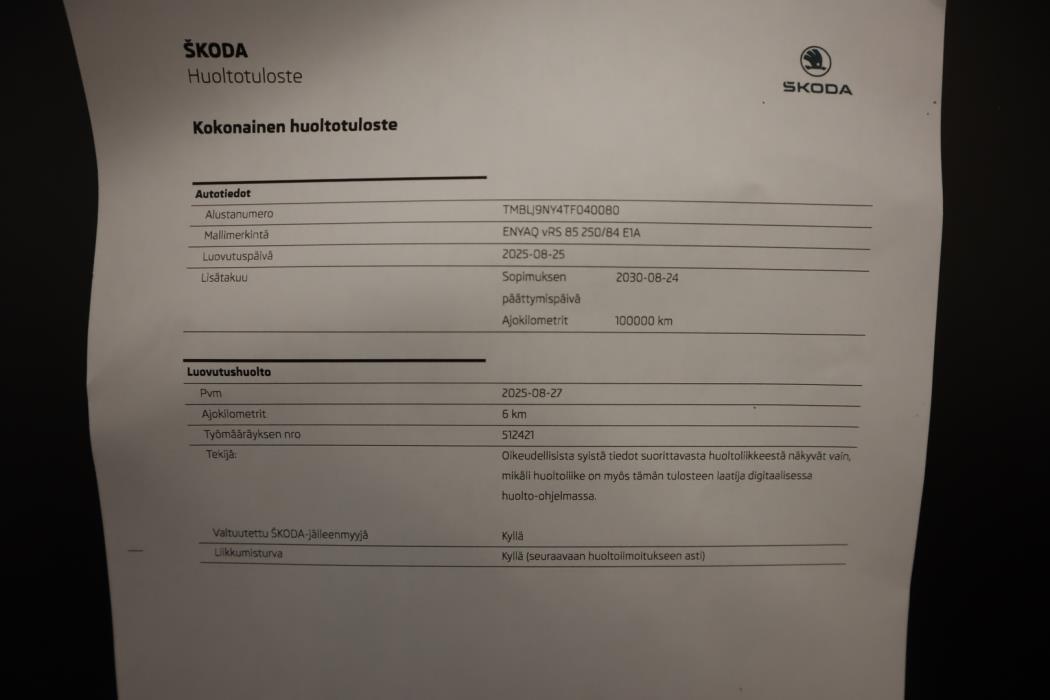 SKODA Enyaq 2026