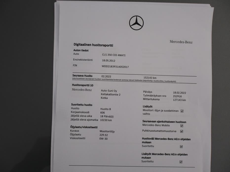 MERCEDES-BENZ CLS 2012