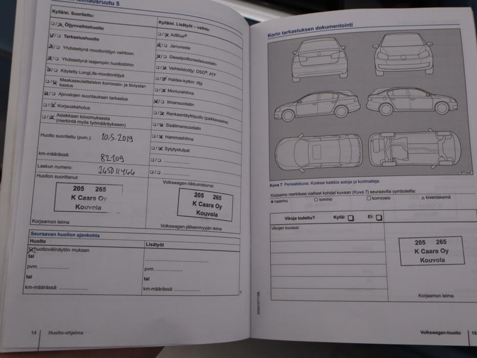 VOLKSWAGEN Passat 2014