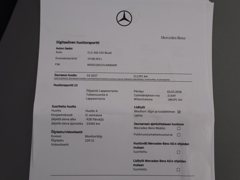 MERCEDES-BENZ CLS 2011