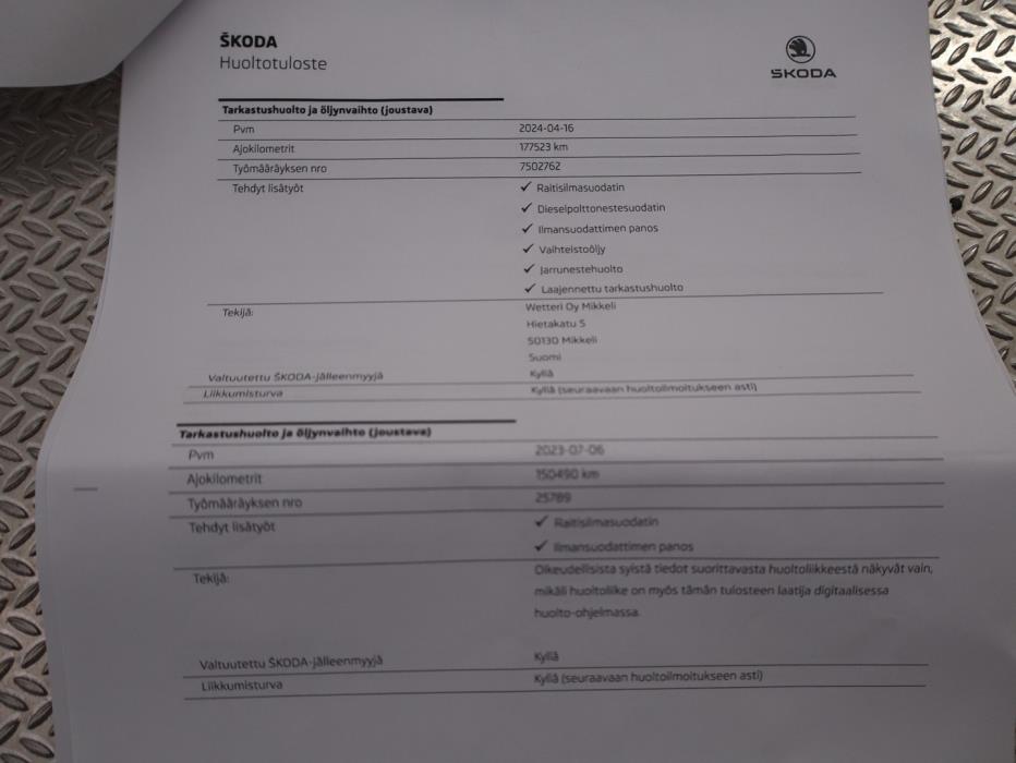 SKODA Octavia 2017