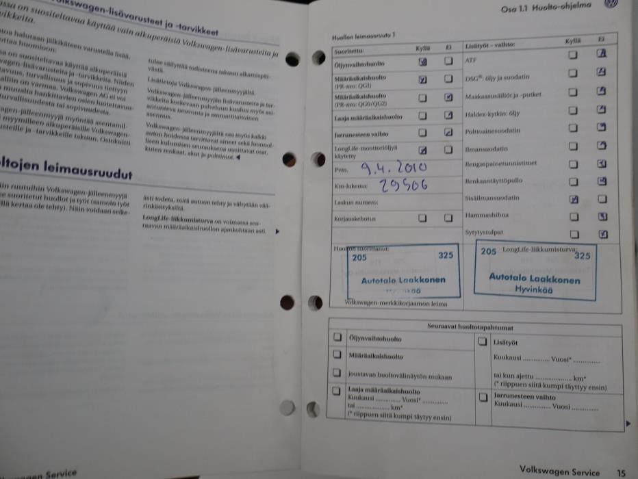 VOLKSWAGEN Golf 2009