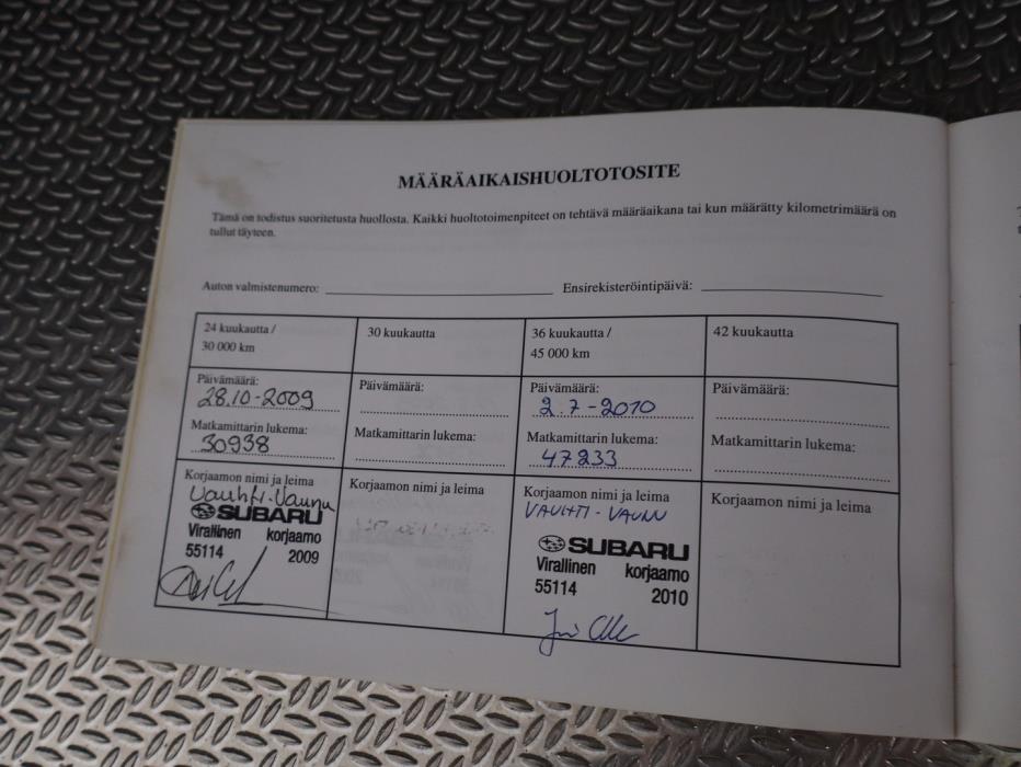 SUBARU Forester 2008