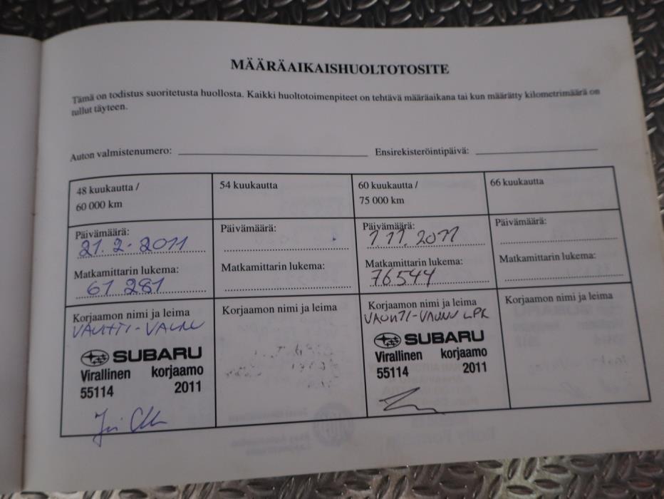 SUBARU Forester 2008