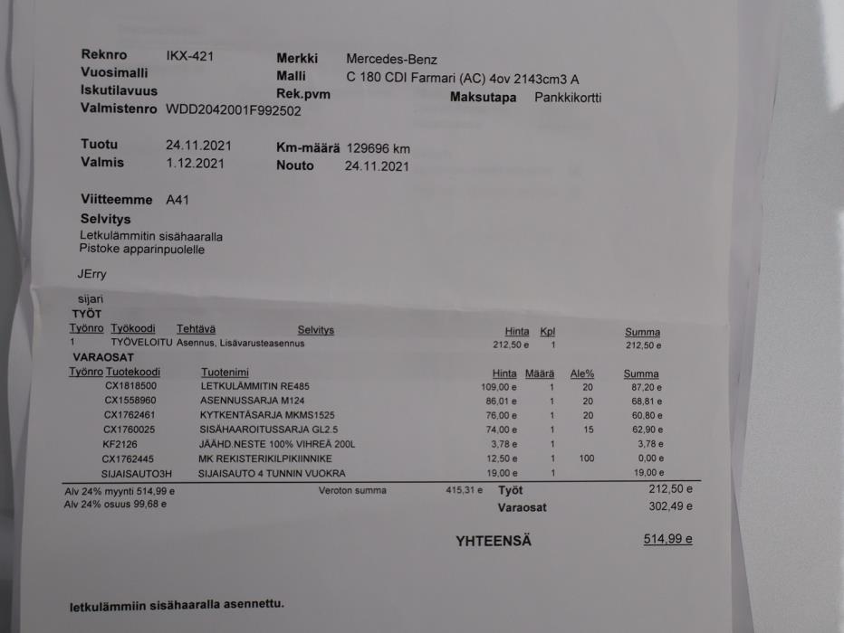 MERCEDES-BENZ C 2013