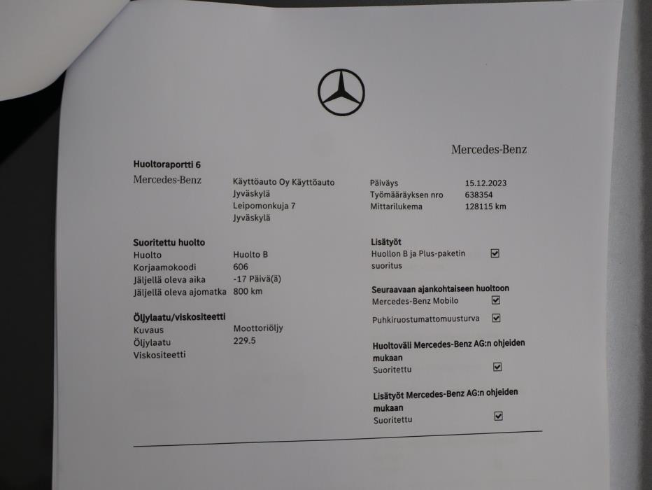 MERCEDES-BENZ B 2018