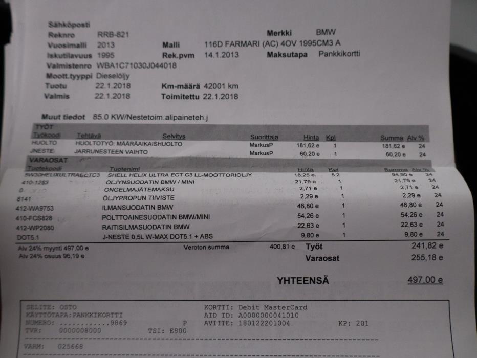 BMW 116 2013
