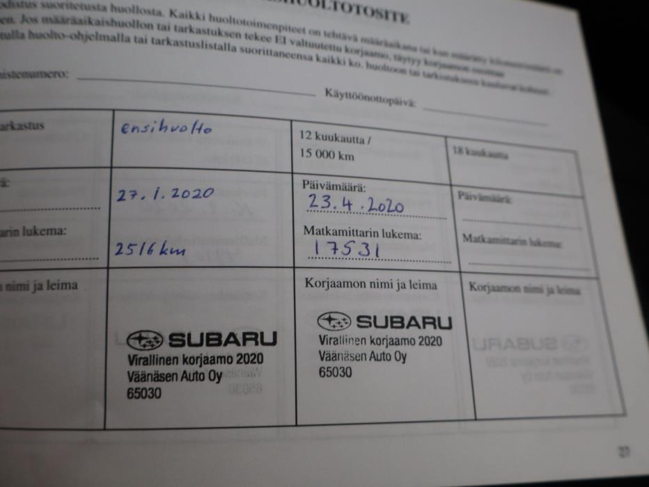 SUBARU Forester 2020