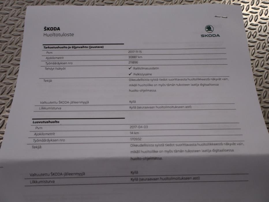SKODA Superb 2017