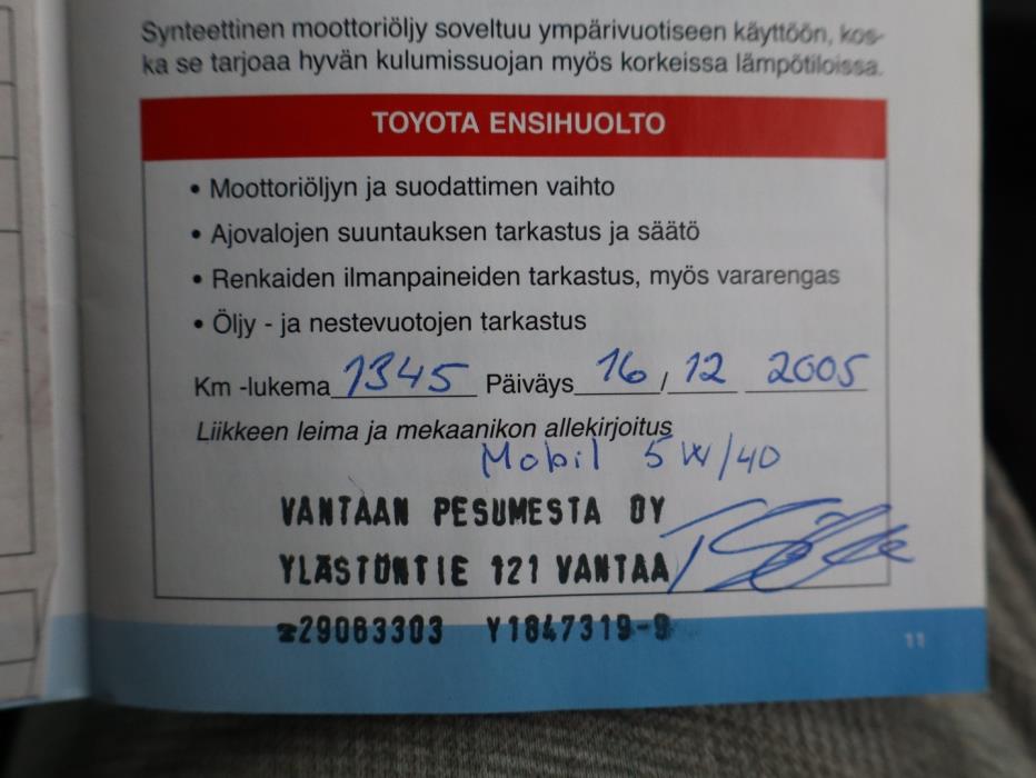 TOYOTA Corolla Verso 2005