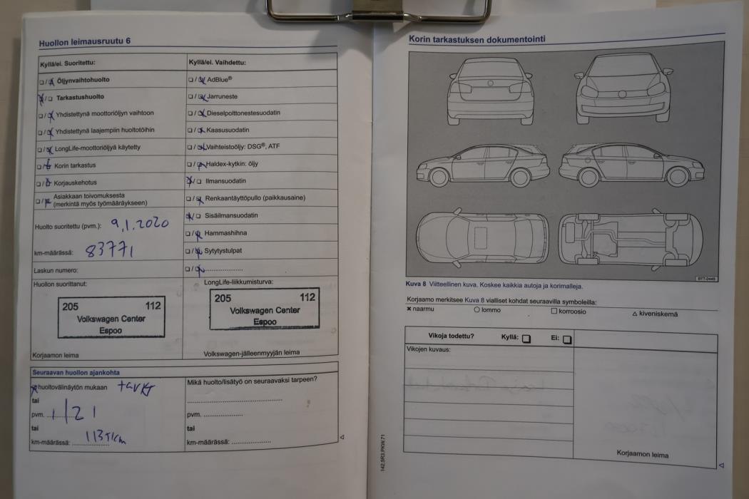 VOLKSWAGEN Passat 2014