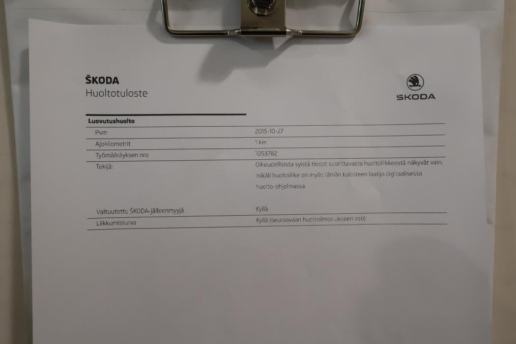 SKODA Octavia 2015
