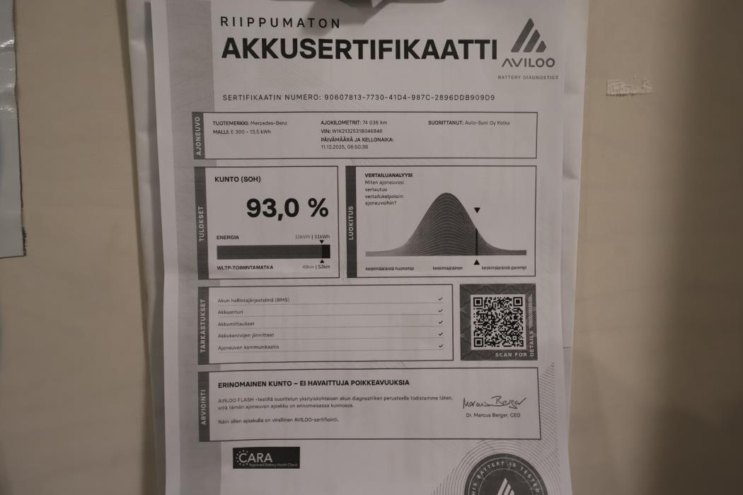 MERCEDES-BENZ E 2022