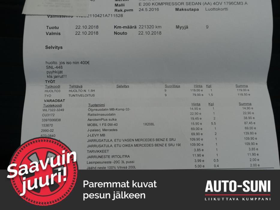 MERCEDES-BENZ E 2005