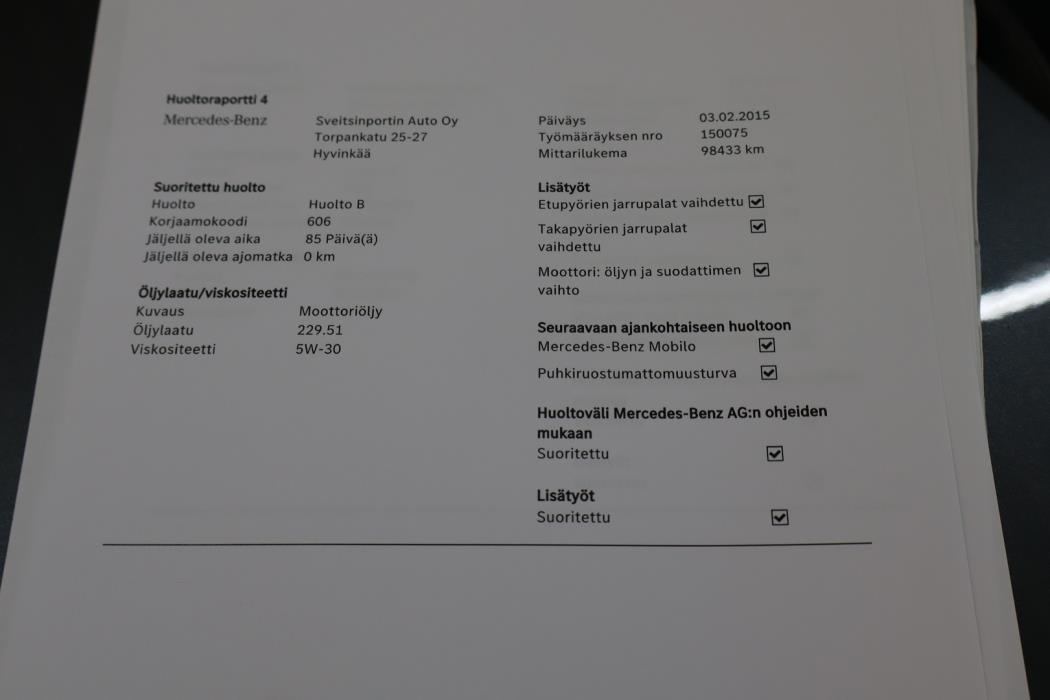 MERCEDES-BENZ E 2012