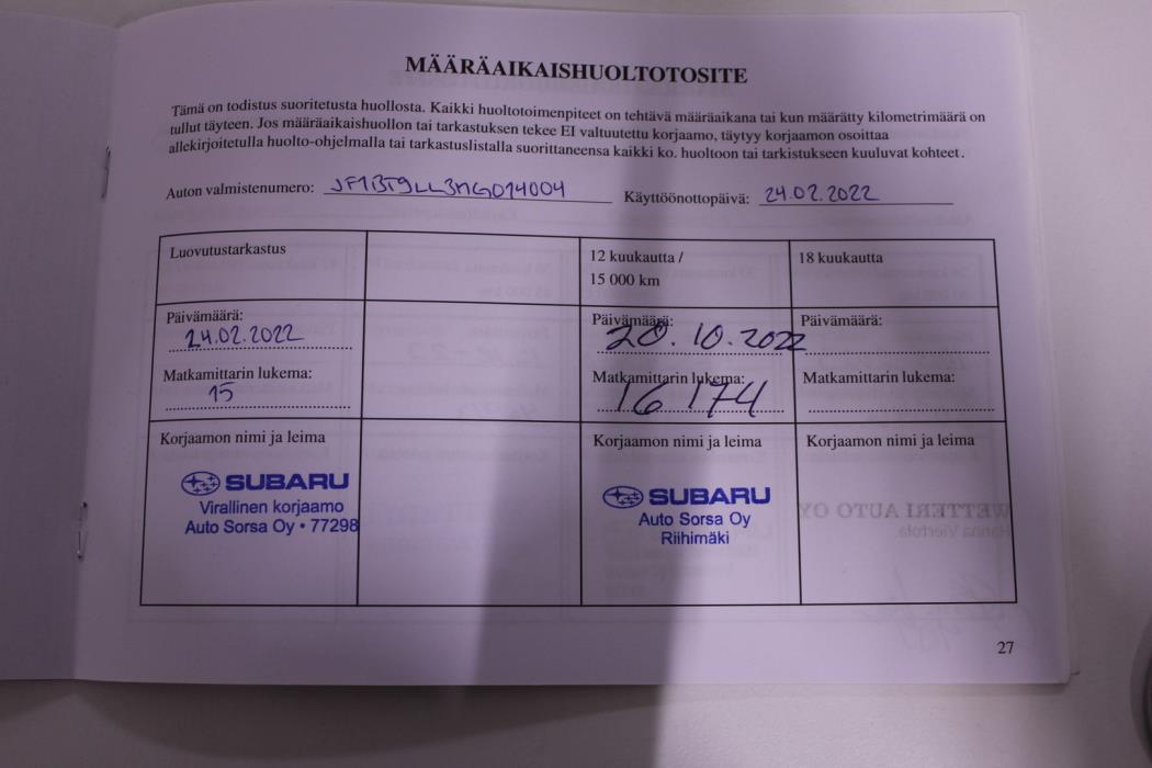 SUBARU Outback 2022