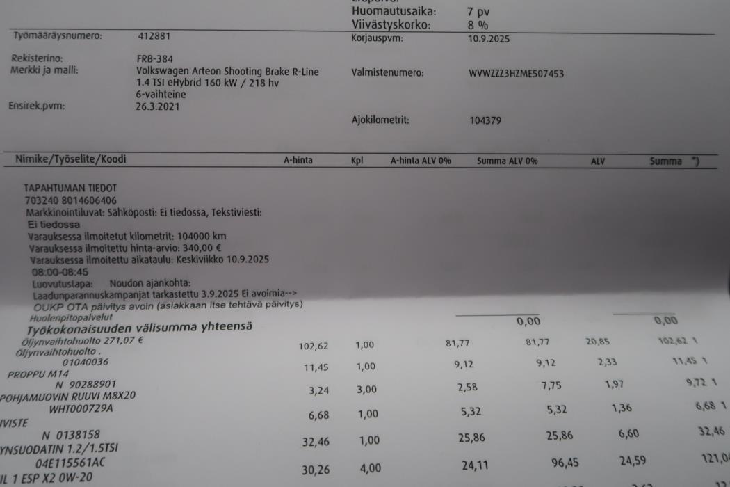 VOLKSWAGEN Arteon 2021