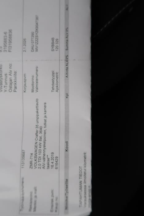 VOLKSWAGEN Crafter 2019