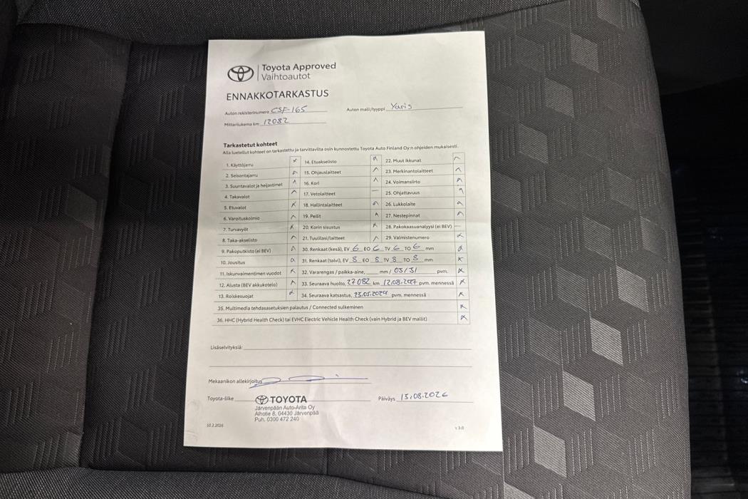 Toyota Yaris 2025