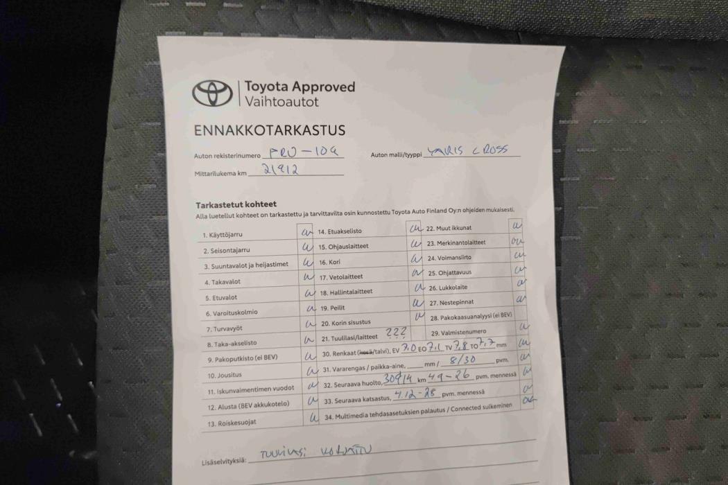 TOYOTA Yaris Cross 2024