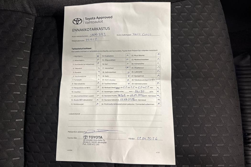 TOYOTA Yaris Cross 2024