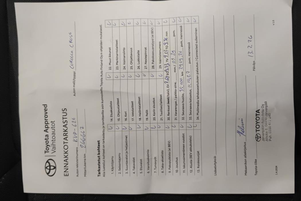 TOYOTA Corolla Cross 2023