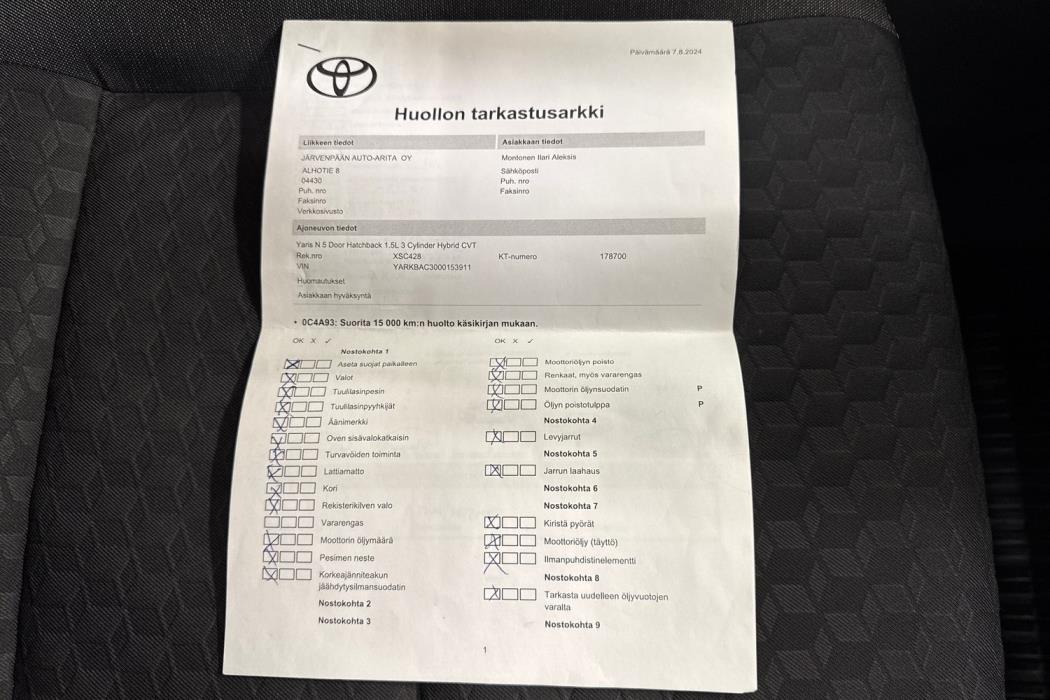 TOYOTA YARIS 2023