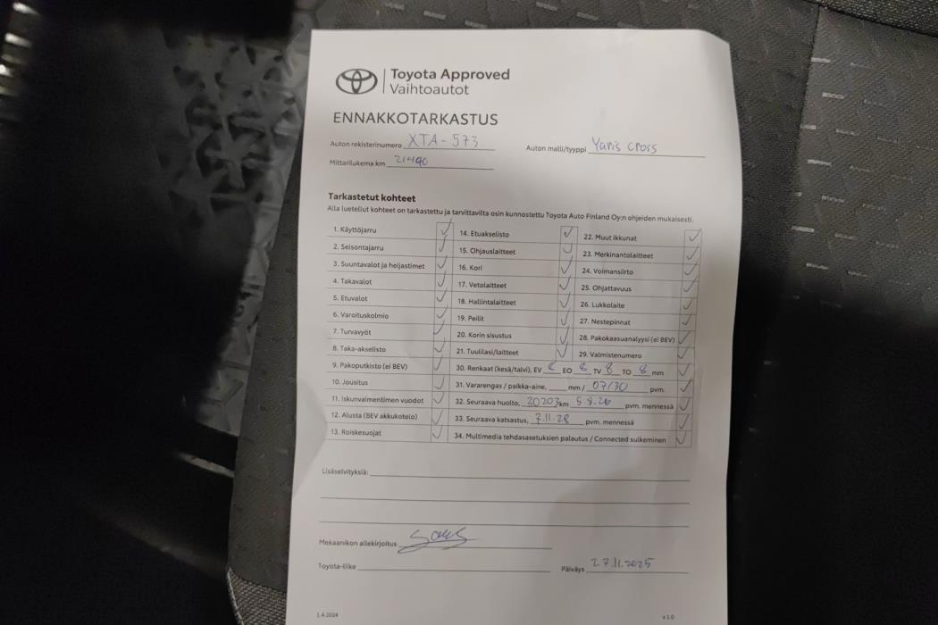 TOYOTA Yaris Cross 2024