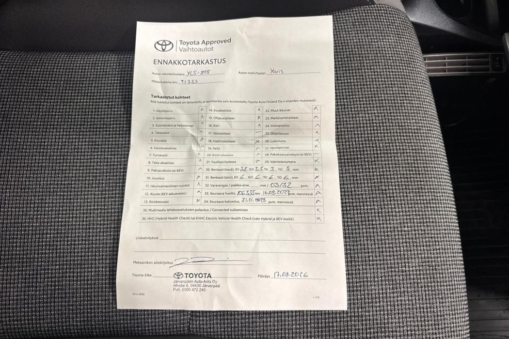 TOYOTA YARIS 2020
