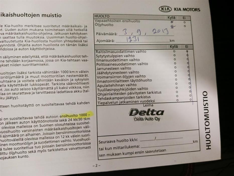 KIA Picanto 2013