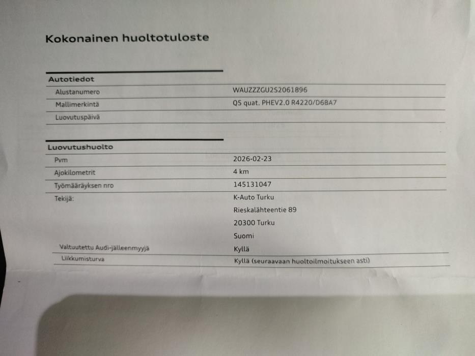 AUDI Q5 2025
