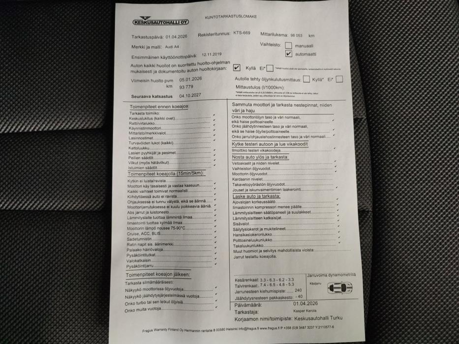 AUDI A4 2020