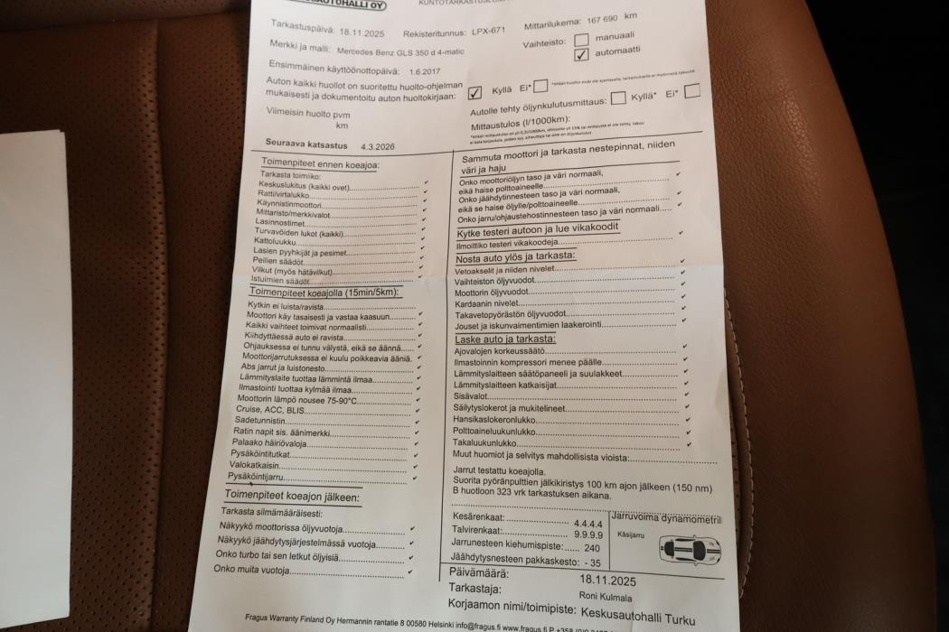 MERCEDES-BENZ GLS 2017