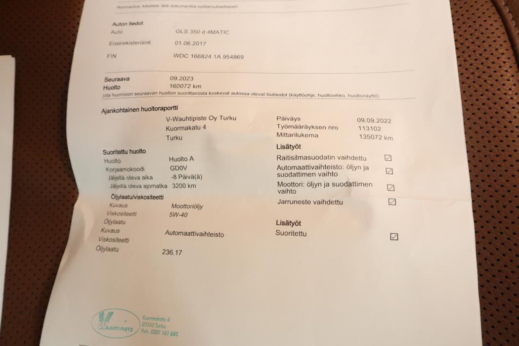 MERCEDES-BENZ GLS 2017